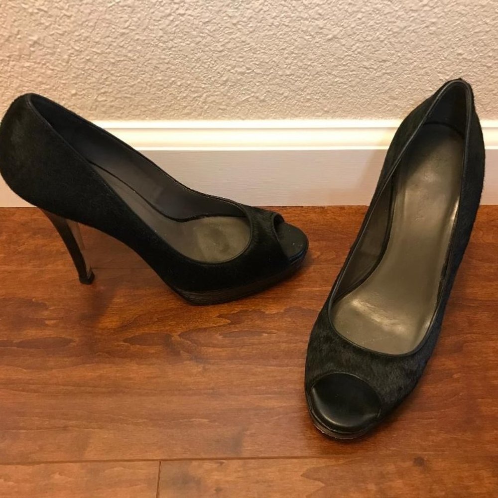 Cole Haan Calfhair/Snake Embossed Pumps - Size 7